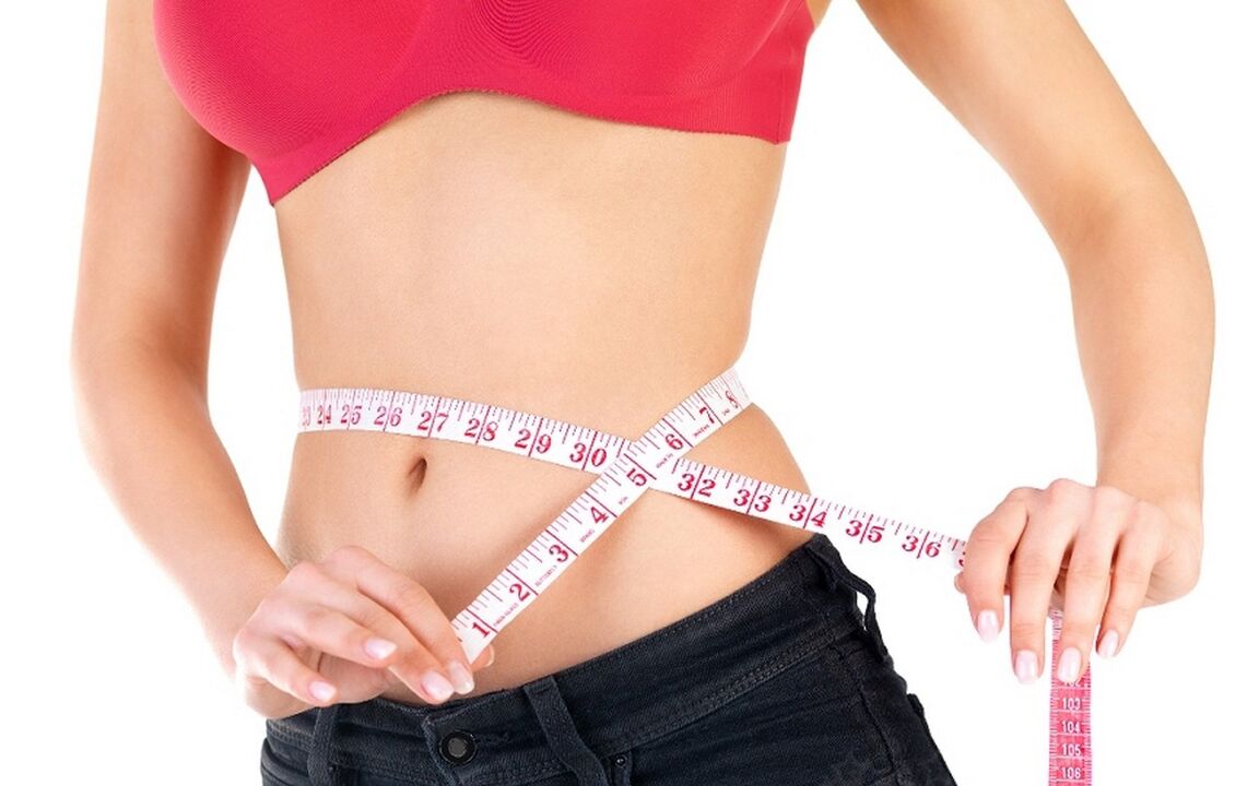 Taillenumfang beim Abnehmen um 10 kg pro Monat